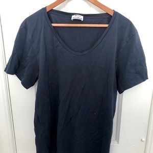 Acne Studios t shirt (low v neck cut)